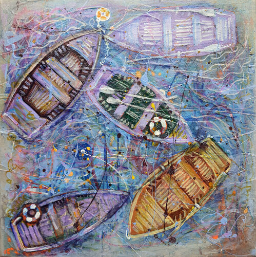 Purple Boats Rakhmet Redzhepov
