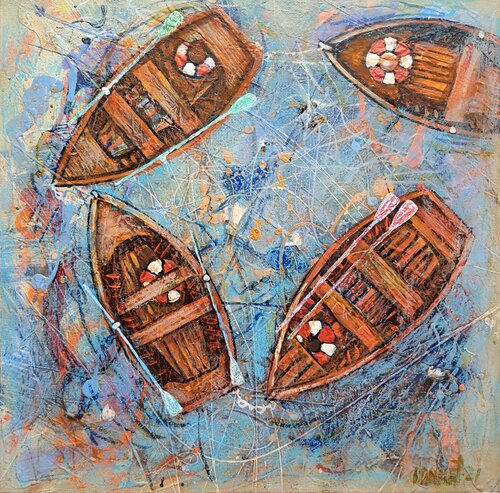 Orange  Boats Rakhmet Redzhepov