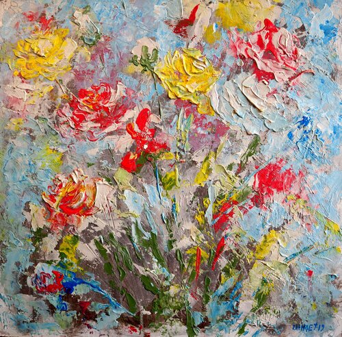 Roses 11 de Rakhmet Redzhepov, Pintura a la venta en Singulart
