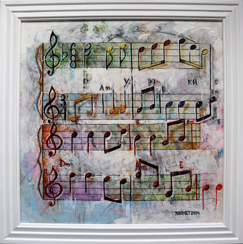 Music 1 von Rakhmet Redzhepov, Malerei kaufen auf Singulart