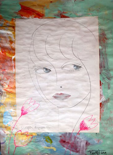 Fantasy with Flowers 177 van Rakhmet Redzhepov, Schilderij te koop op Singulart