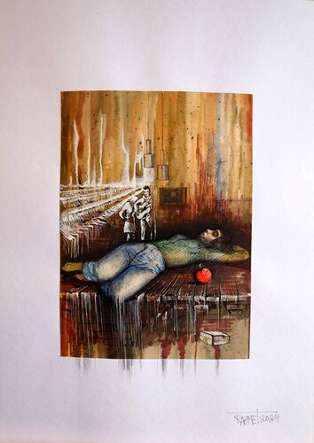 Fantasy with Flowers 191 by Rakhmet Redzhepov, Painting for Sale on Singulart