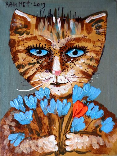 VIOLET di Rakhmet Redzhepov, Pittura in vendita su Singulart