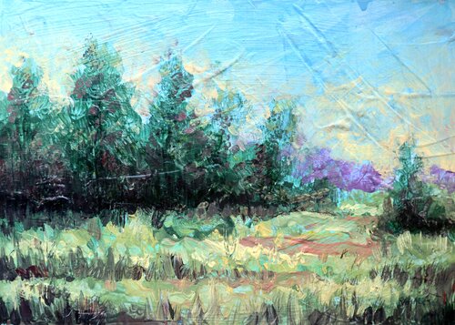 Forest Glade by Rakhmet Redzhepov, Painting for Sale on Singulart