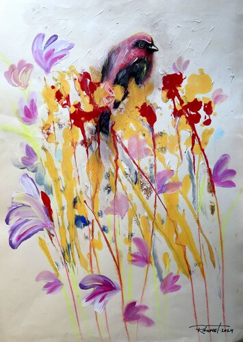 Fantasy with Flowers 202 by Rakhmet Redzhepov, 絵画 for Sale on Singulart