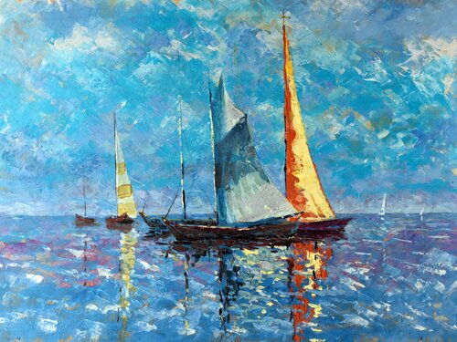 SAIL von Rakhmet Redzhepov, Malerei kaufen auf Singulart