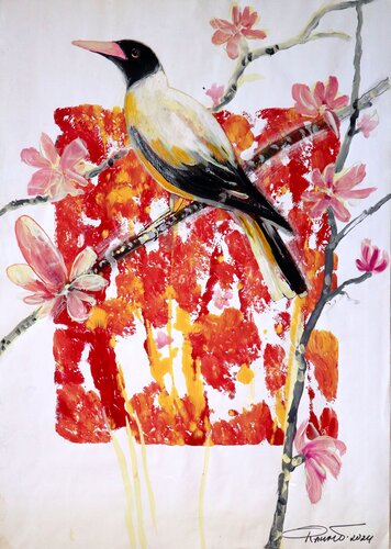 Fantasy with Flowers 205 by Rakhmet Redzhepov, Painting for Sale on Singulart