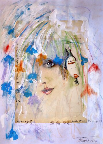Fantasy with Flowers 211 by Rakhmet Redzhepov, 絵画 for Sale on Singulart