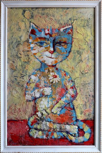 CHAMOMILE di Rakhmet Redzhepov, Pittura in vendita su Singulart