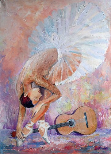 Music of the Senses (Ballerina 2) von Rakhmet Redzhepov, Malerei kaufen auf Singulart