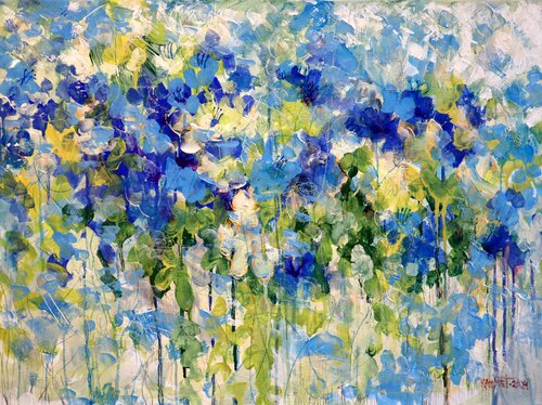 Blue par Rakhmet Redzhepov, Peinture en vente sur Singulart
