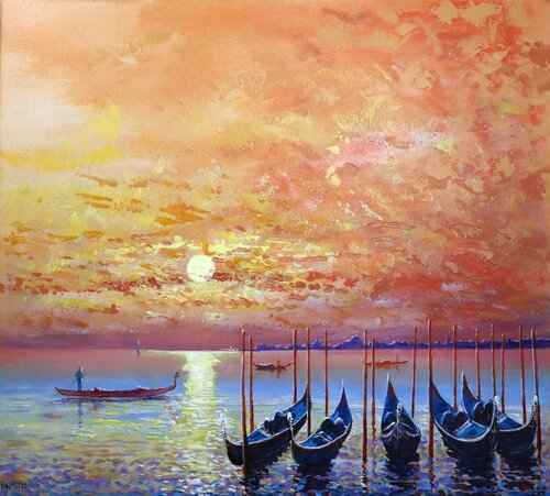 Venice is Beautiful di Rakhmet Redzhepov, Pittura in vendita su Singulart