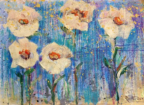 Fantasy with Flowers 221 by Rakhmet Redzhepov, 絵画 for Sale on Singulart