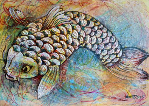 KOI 1 par Rakhmet Redzhepov, Peinture en vente sur Singulart