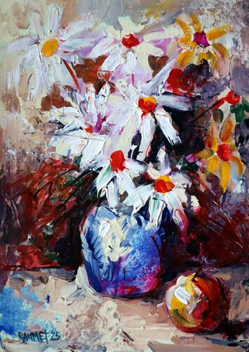 Flowers 11 by Rakhmet Redzhepov, Painting for Sale on Singulart
