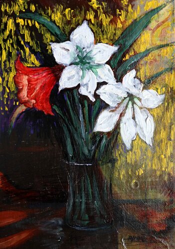 Flowers 17 von Rakhmet Redzhepov, Malerei kaufen auf Singulart