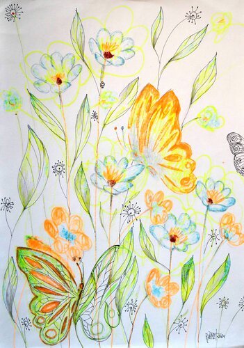 Fantasy with Flowers 249 by Rakhmet Redzhepov, 絵画 for Sale on Singulart