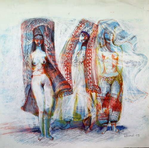 ORIENTAL MOTIVES 7 de Rakhmet Redzhepov, Pintura a la venta en Singulart
