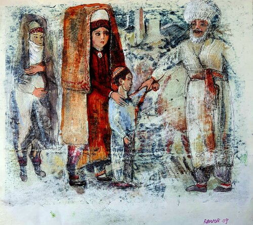 ORIENTAL MOTIVES 10 von Rakhmet Redzhepov, Malerei kaufen auf Singulart