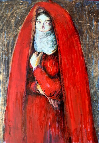 ORIENTAL MOTIVES 11 par Rakhmet Redzhepov, Peinture en vente sur Singulart