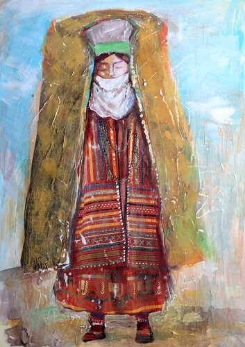 ORIENTAL MOTIVES 13 by Rakhmet Redzhepov, Painting for Sale on Singulart