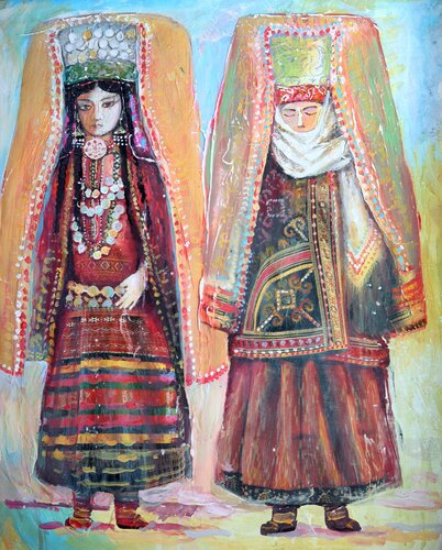 ORIENTAL MOTIVES 14 von Rakhmet Redzhepov, Malerei kaufen auf Singulart