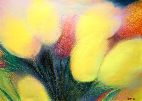 Tulips Yellow Rakhmet Redzhepov