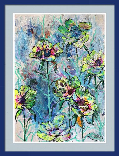 Fantasy with Flowers 284 by Rakhmet Redzhepov, Work on Paper for Sale on Singulart