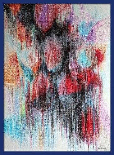 Multicolored Tulips 2 von Rakhmet Redzhepov, Werk auf Papier kaufen auf Singulart