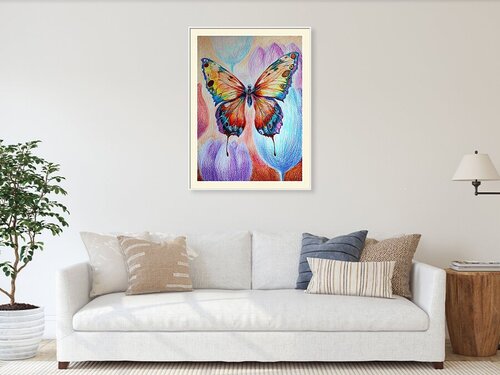 Multicolored Tulips 2 by Rakhmet Redzhepov, Work on Paper for Sale on Singulart