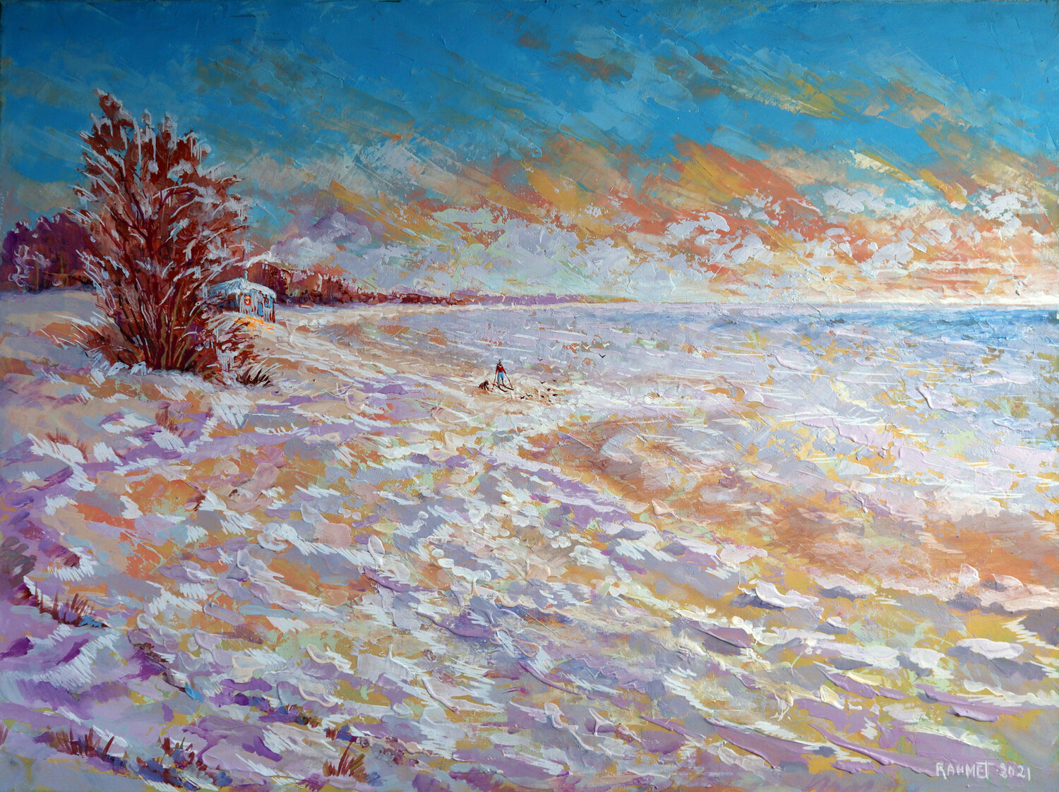 Winter Morning  Dunes Rakhmet Redzhepov