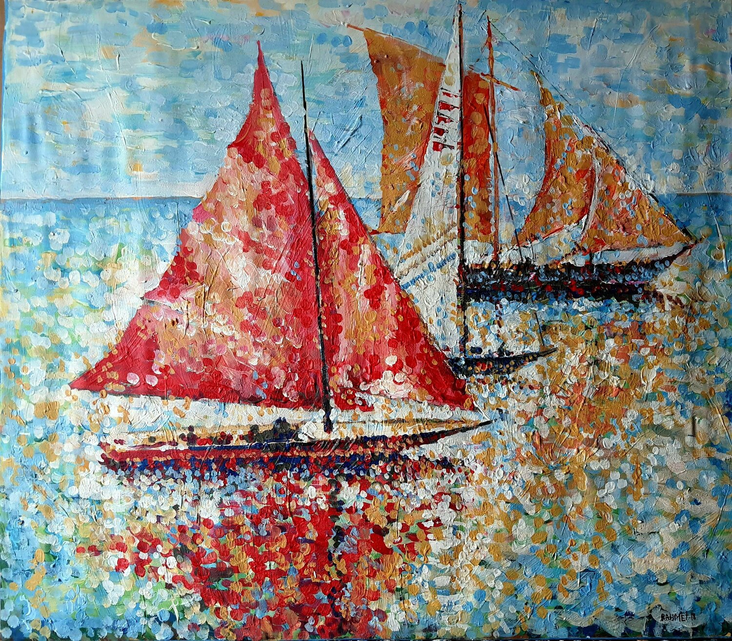 Sails and Sun. Rakhmet Redzhepov