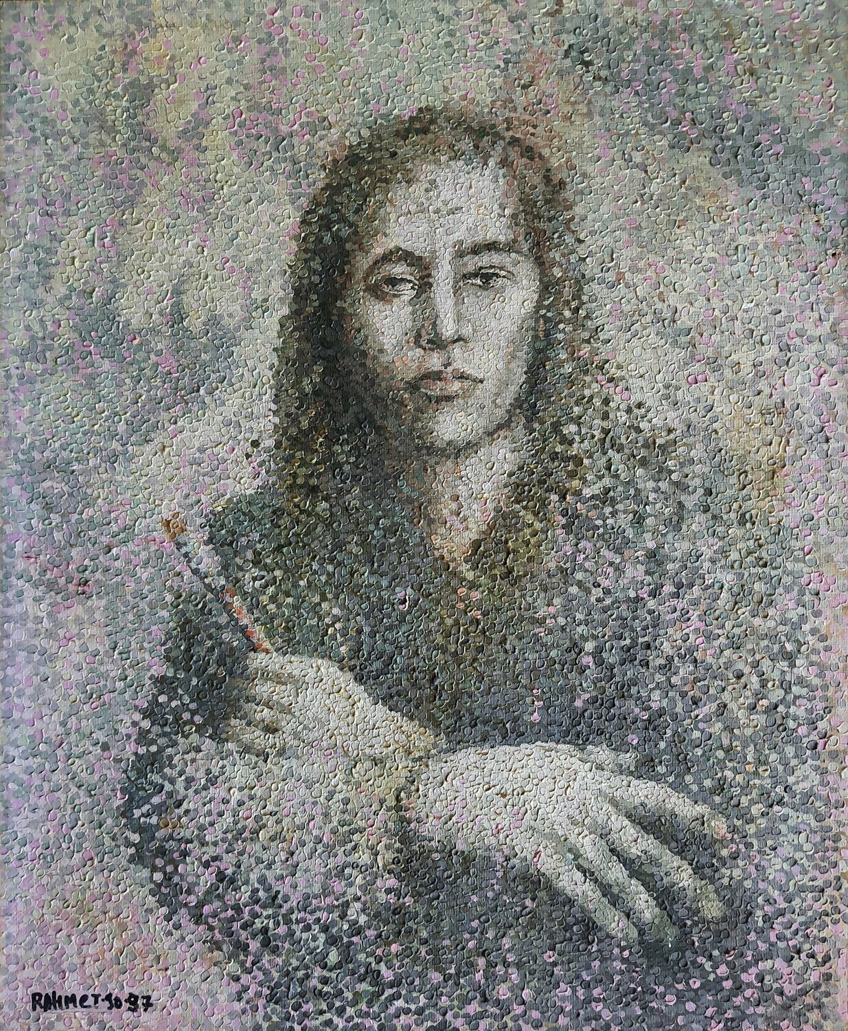 Self-Portrait. Rakhmet Redzhepov