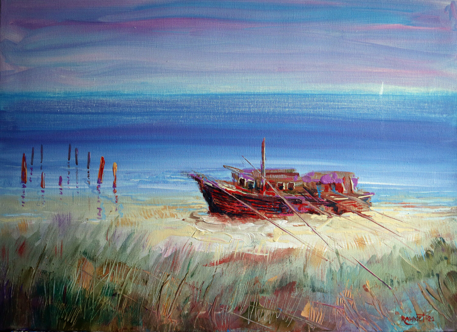 Old Boat 2. Rakhmet Redzhepov