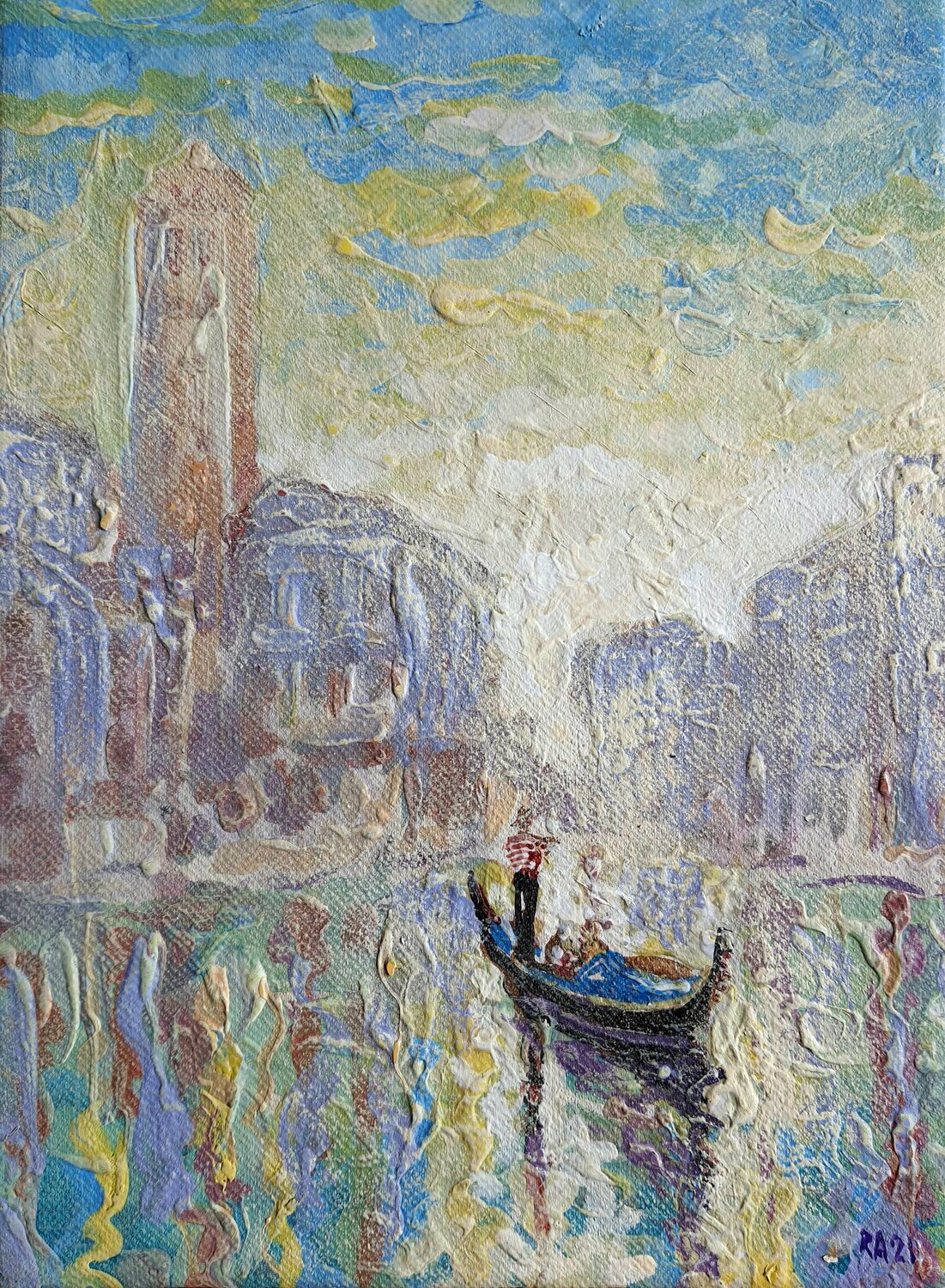 Sunny day in Venice. Rakhmet Redzhepov