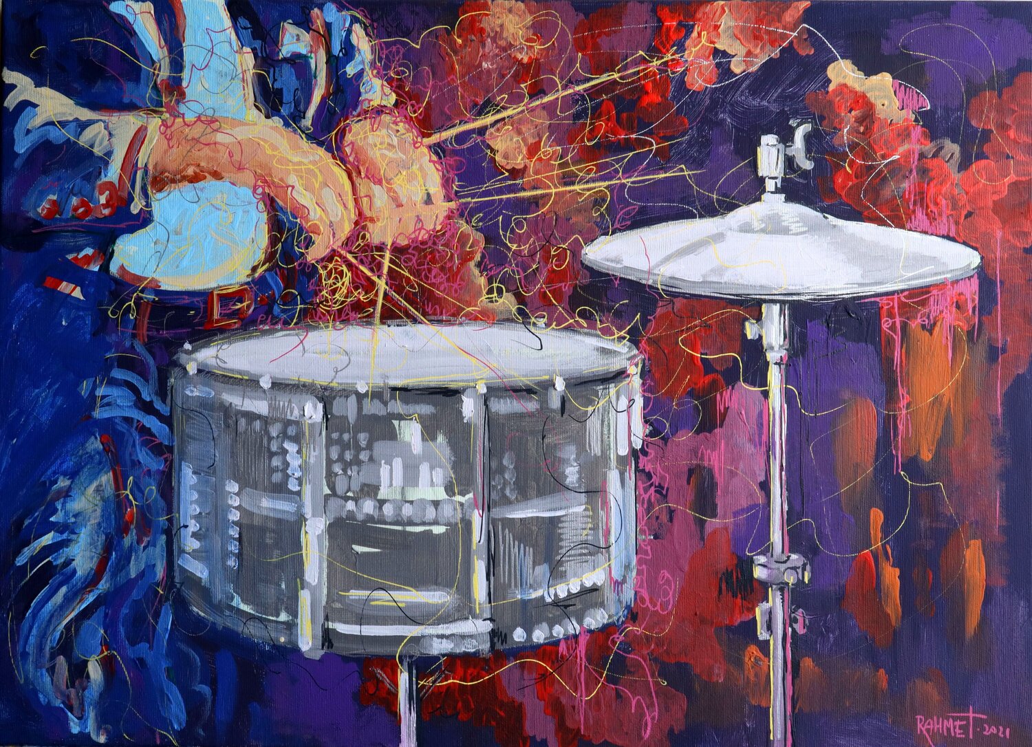 Drummer. Rakhmet Redzhepov
