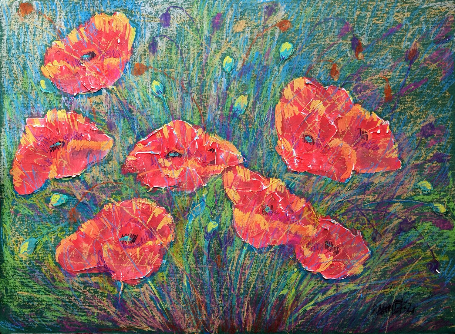 Poppies 4 Rakhmet Redzhepov