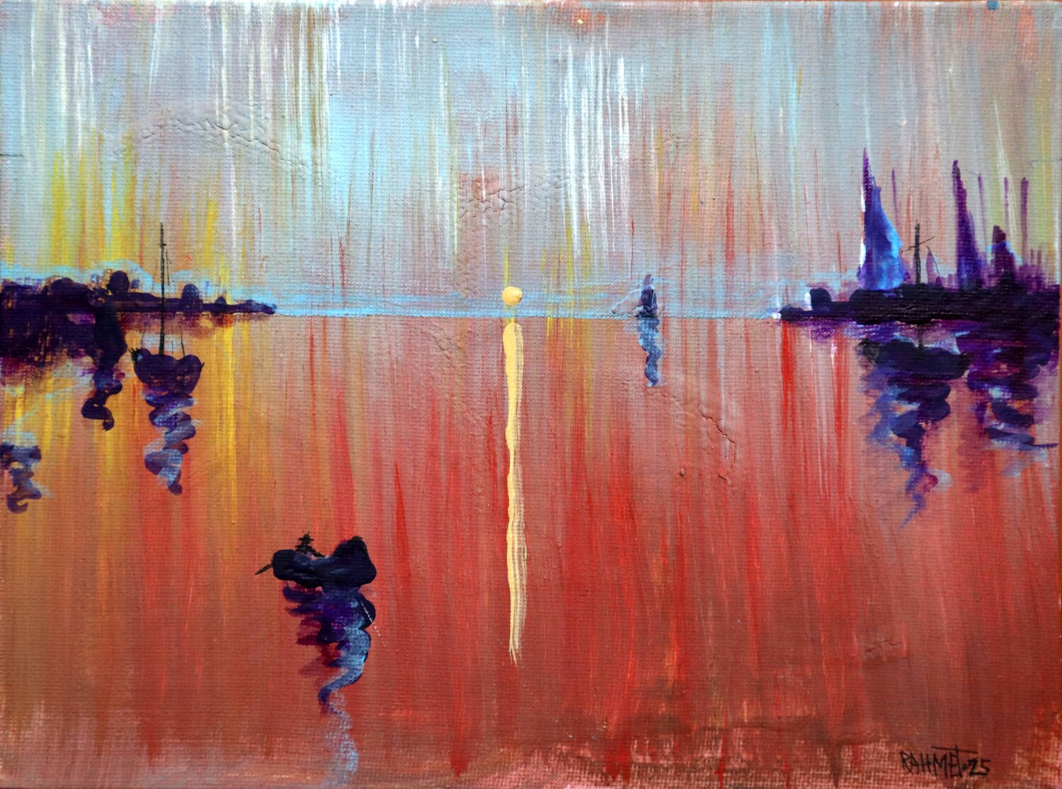 Sea,Evening 2 Rakhmet Redzhepov