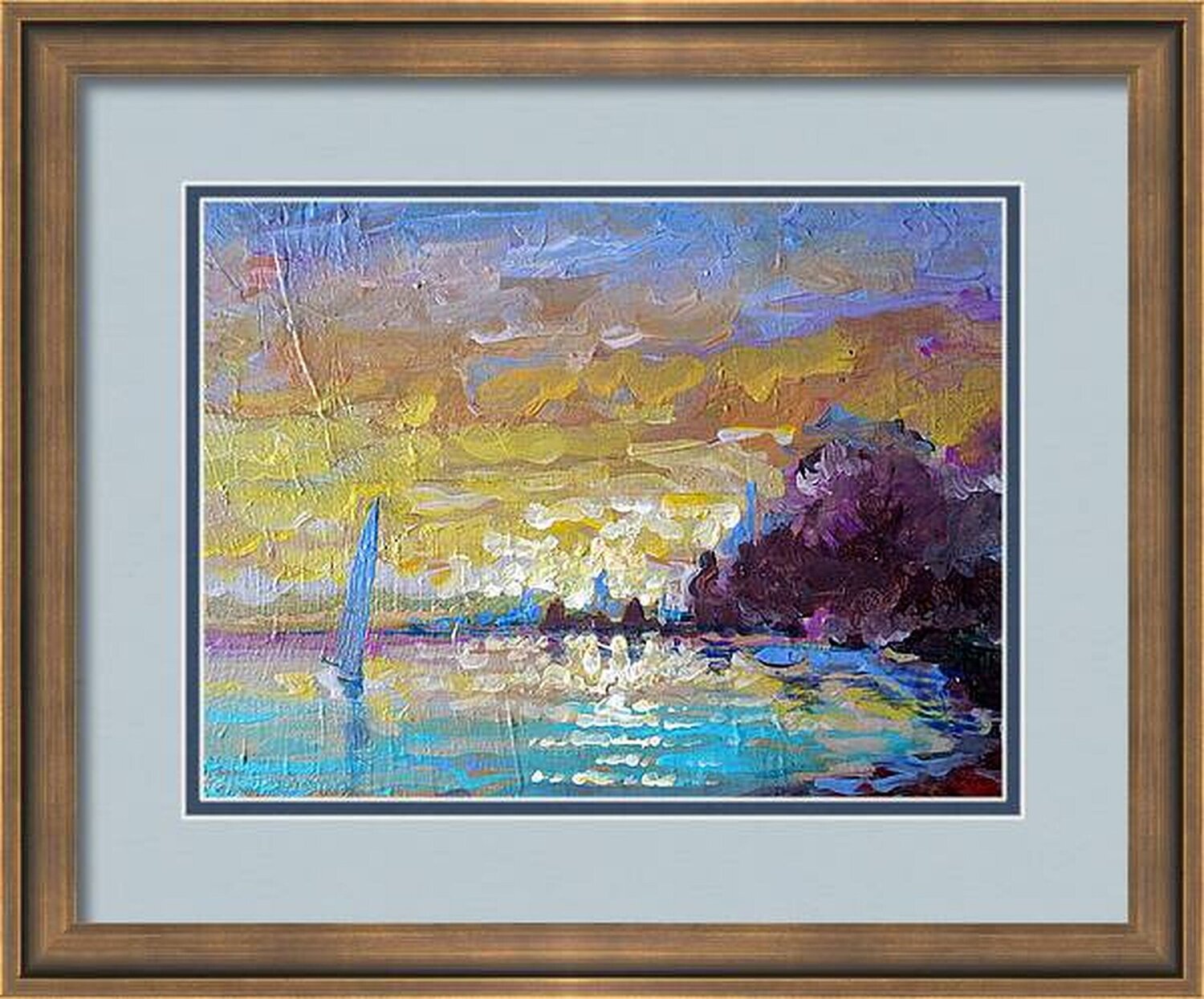 Cote d'Azur, 20x28cm Rakhmet Redzhepov