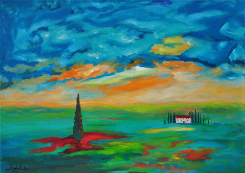 Galaxy dance von Zelie Alice, Malerei kaufen auf Singulart