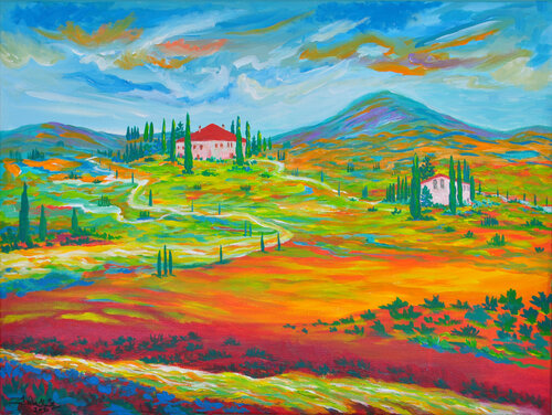 Set my mind at ease by Zelie Alice, 油畫 for Sale on Singulart