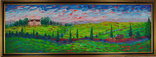 Tuscan renaissance von Zelie Alice, Malerei kaufen auf Singulart