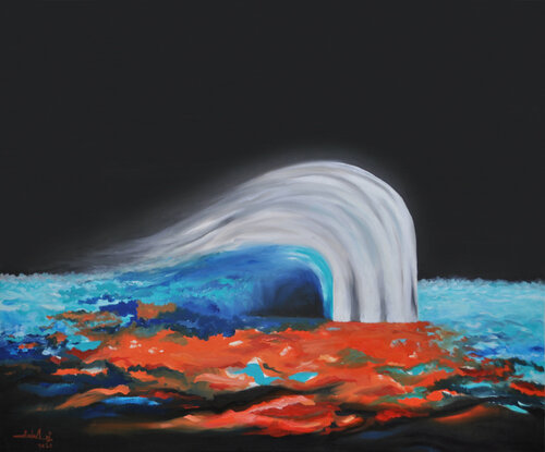 Dark Night II von Zelie Alice, Malerei kaufen auf Singulart