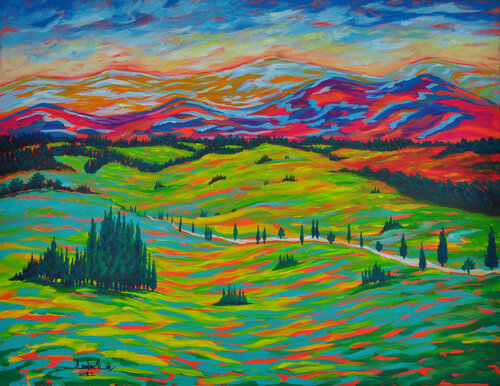 Somewhere secluded di Zelie Alice, Pittura in vendita su Singulart