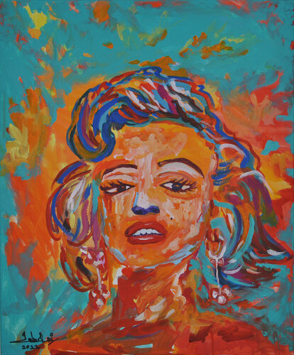 Marilyn Monroe 03 von Zelie Alice, Malerei kaufen auf Singulart