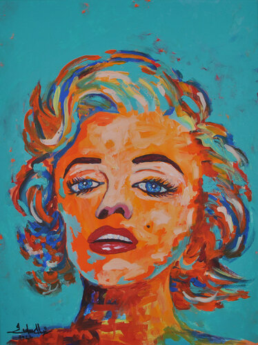 Marilyn Monroe 07 von Zelie Alice, Malerei kaufen auf Singulart