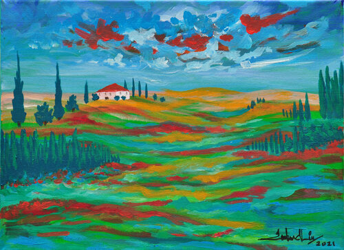 Sway me more di Zelie Alice, Pittura in vendita su Singulart