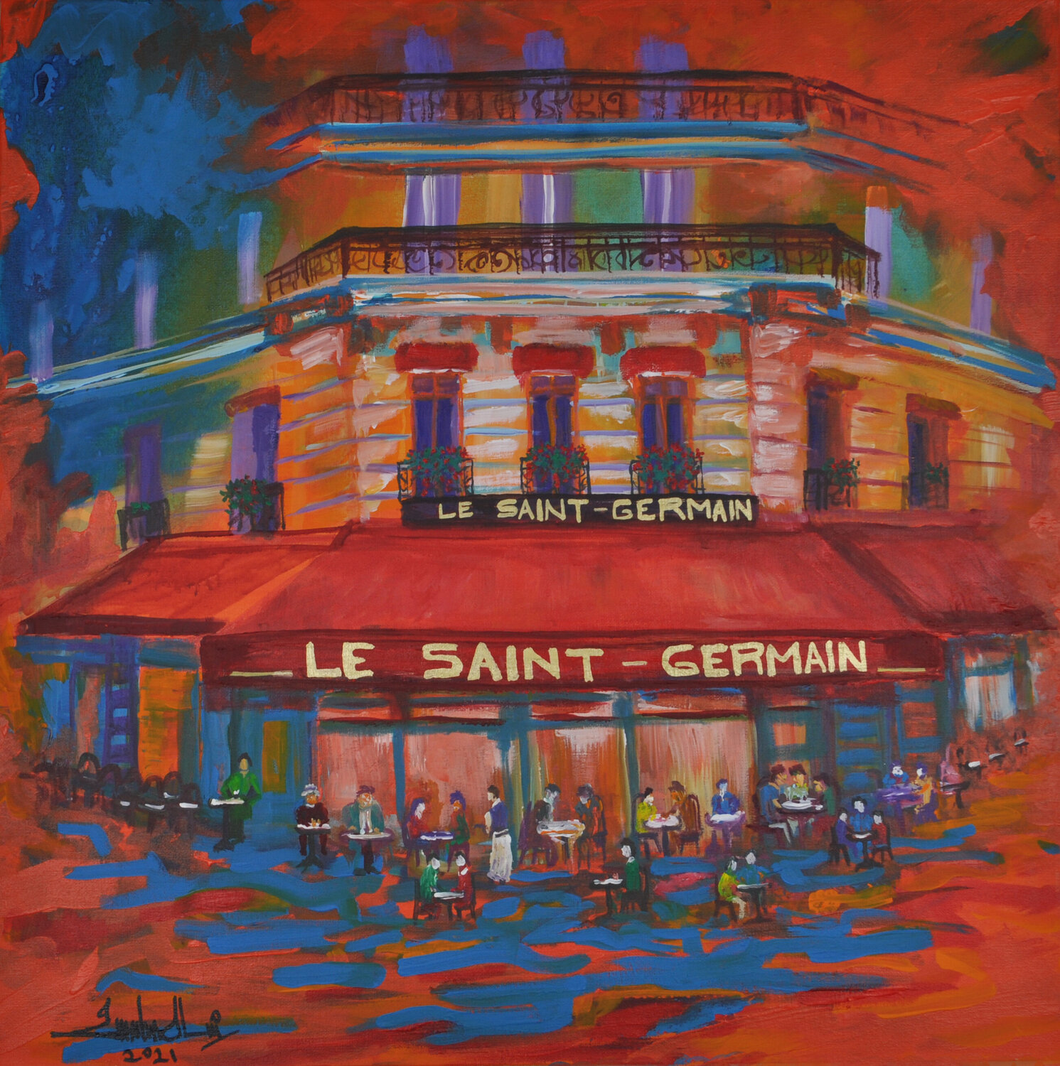 Paris café Zelie Alice