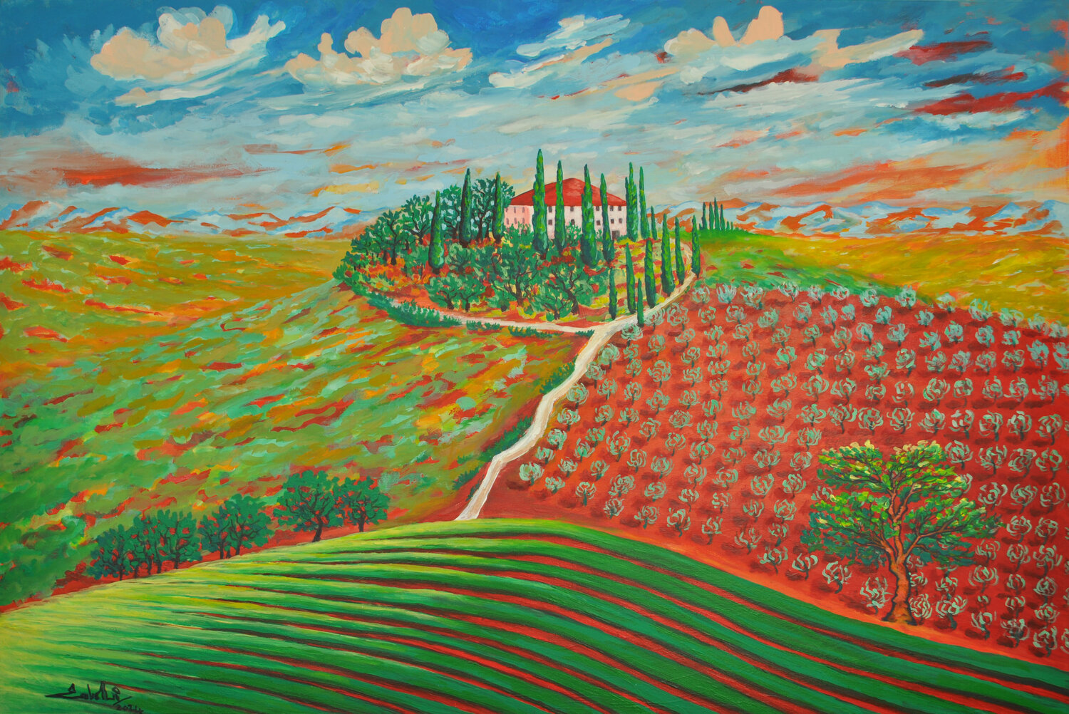 Under the Tuscan Sun Zelie Alice