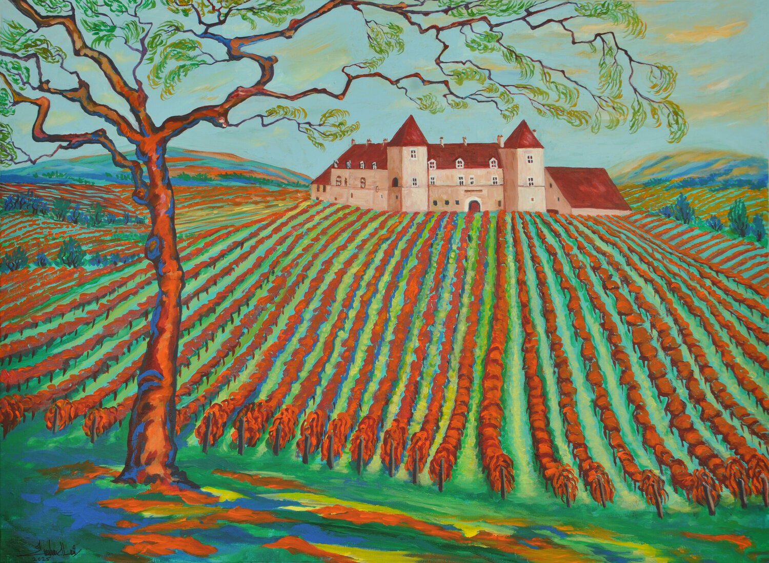 Autumn in Burgundy Zelie Alice